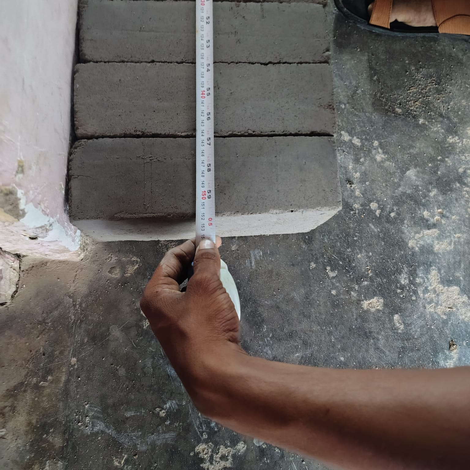 Fuel as lime brick testing